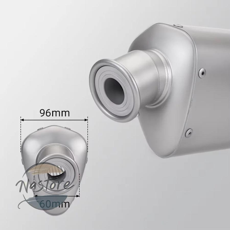 並行輸入品 m13 バイク マフラー 汎 51mm 排気システム r3 r15 r7 mt07