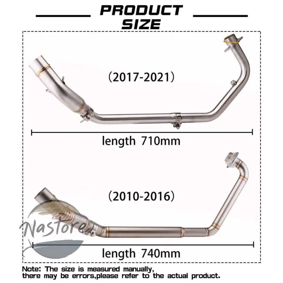 並行輸入品 cbr150 ホンダ honda バイク リップ マフラー フロント 排気エスケープミッドリンクパイプ接続51mmスオン r 2010-2021 カスタムパーツ 部品_3