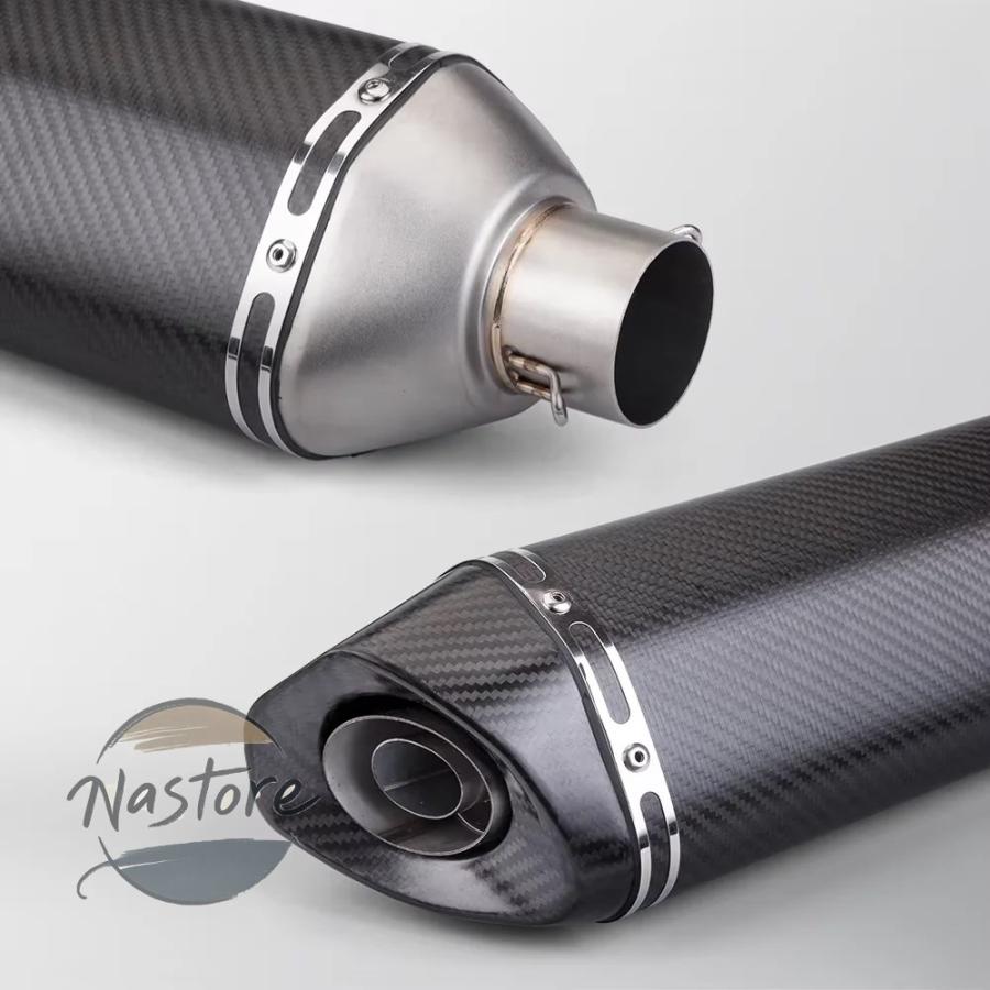 並行輸入品 バイク フロント マフラー 部品 カスタムパーツ アクセサリー 450sr 450 sr 排気エスケープ moto フルシステム ミドルリンクパイプ カーボンの画像