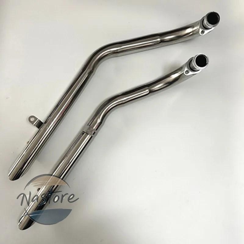 ブランド登録なし - 並行輸入品 自動二輪車 えり巻き 排気ガスフルセクションポイントテールカワサキ カワサキ vn800 vn400古典派音楽バルカン s バルカン 800 en800 s800 部分品