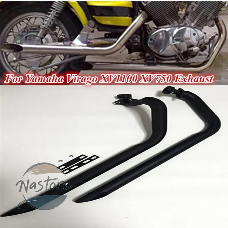 xv750e マフラー 並行輸入品 ヤマハ バイク マフラー 部品 カスタムパーツ アクセサリー