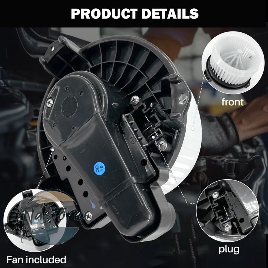 並行輸入品 エアコン ac ヒーター ブロワーモーター \u0026 ファンケージ pm289 mm844 pm271 15-80120 1580120 3010112 bm 00140 1l5z18457ca_3