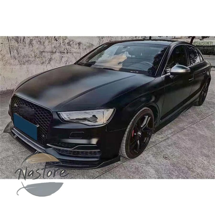 並行輸入品 アウディ audi a3 スポイラー サイドスポイラー リップ 8個 2.2m 汎 サイドスカートエクステンション カスタムパーツ 部品 アクセサリー_5