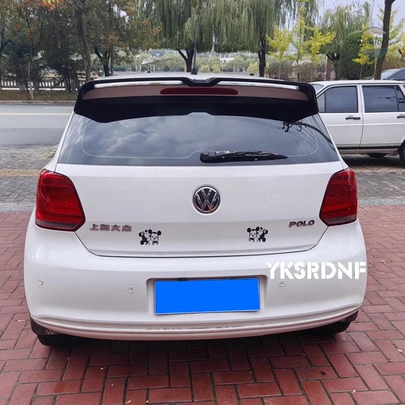 並行輸入品 リア フォルクスワーゲン VOLKSWAGEN ポロ MK5 6R 6C 2011-2018 OETTINGER スタイル ルーフスポイラー ABS_1