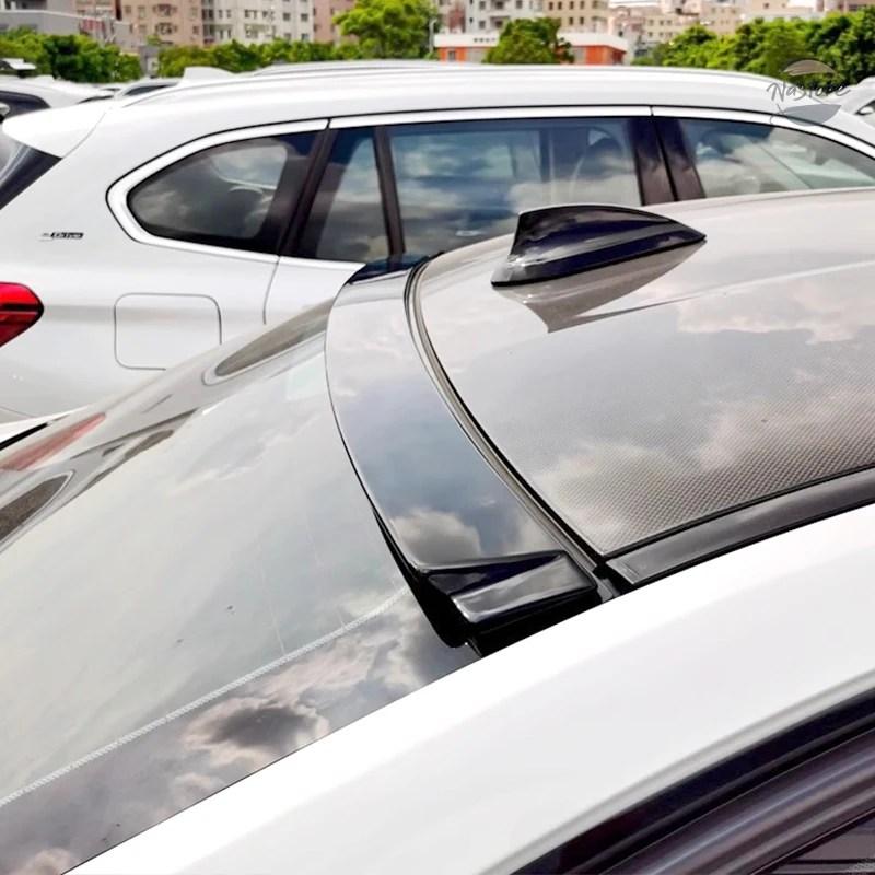 並行輸入品 BMW リア キット 2013-2019 3シリーズ F30 F35 F80 ウィンドウルーフスポイラーウィング ABS素材 ブラック_4
