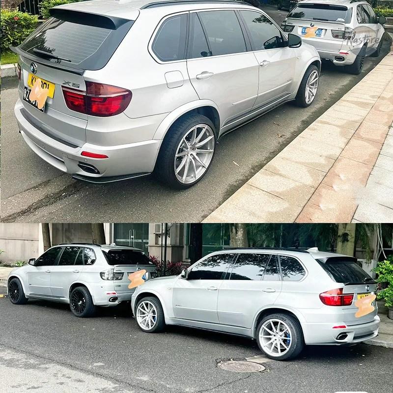 並行輸入品 BMW リア キット 2006--2013 X5 E70 ミドルスポイラー ウィング テールリップスポイラー ABSプラスチック チューニングボディ_5