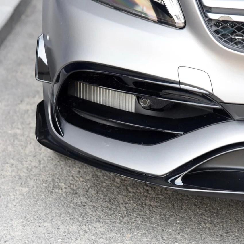 並行輸入品 フロント BENZ W176 A200 A250 A45 AMG ハッチバック スポーツ 2016-2018 グロスブラック バンパーの画像