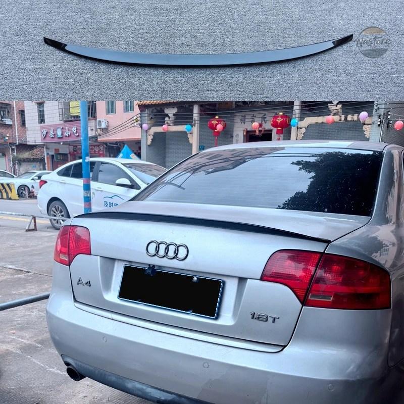 並行輸入品 アウディ リア 優れたフィット感 ABSトランクリップスポイラー アウディ アウディ AUDI A4 B6 B7セダン2002 2003の画像