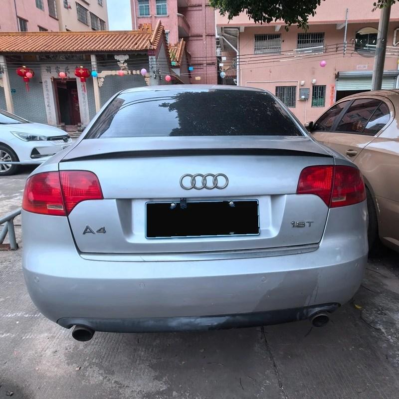 並行輸入品 アウディ リア 優れたフィット感 ABSトランクリップスポイラー アウディ アウディ AUDI A4 B6 B7セダン2002 2003の画像