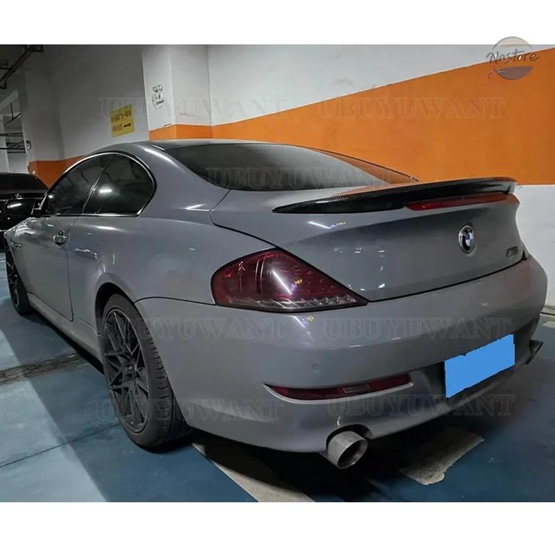 並行輸入品 BMW リア 6シリーズ E63 スポイラー 2004-2009 カーボン カーリップウィングスポイラー カーアクセサリー カースタイリング