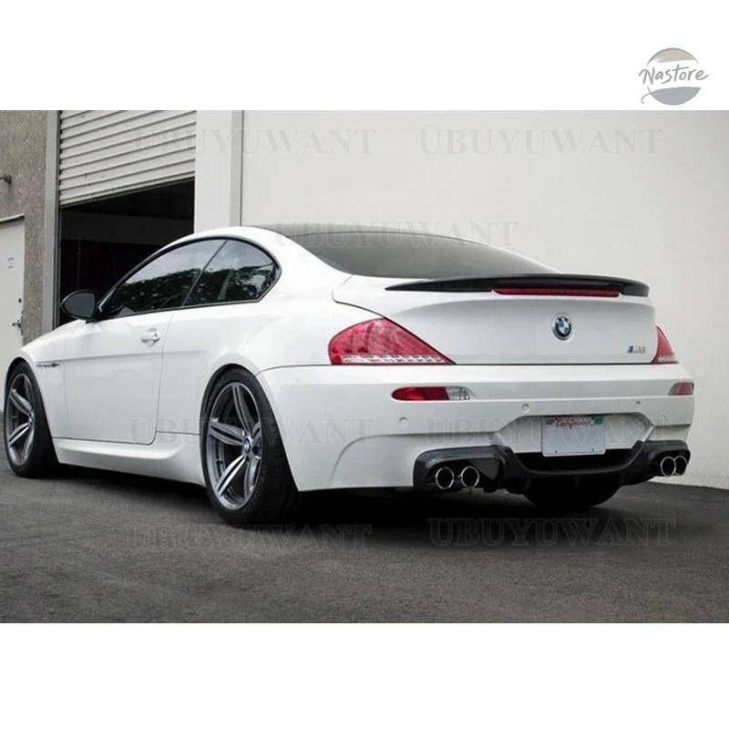 並行輸入品 BMW リア 6シリーズ E63 スポイラー 2004-2009 カーボン カーリップウィングスポイラー カーアクセサリー カースタイリング