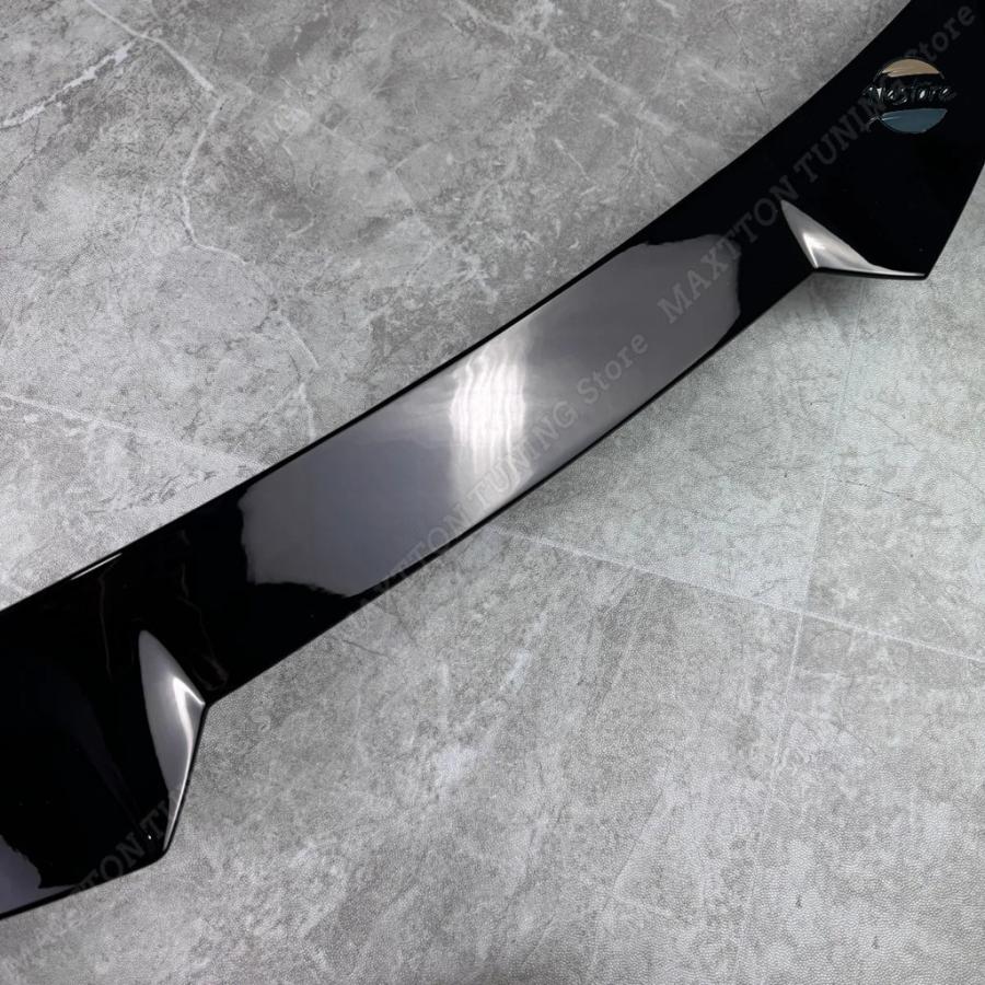 並行輸入品 アウディ カバー リア キット スポイラーウィング カーアクセサリー リアトランクウィンドウ ルーフリップスポイラー ボディ チューニング ABSの画像