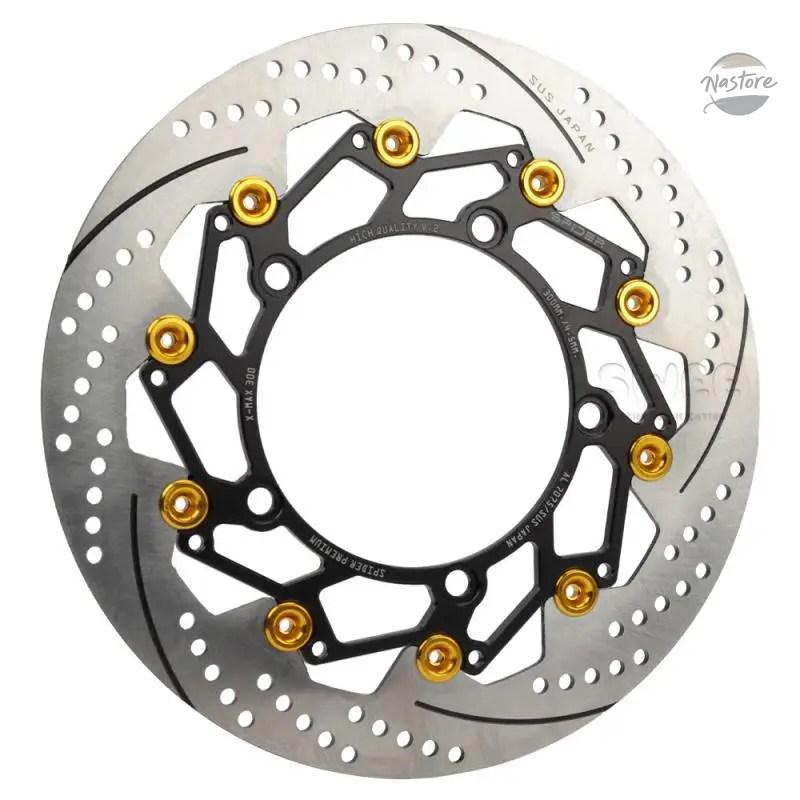 並行輸入品 ヤマハ バイク フロント ブレーキ カスタム 交換 アクセサリー 300mm ディスクローター xmax300 部 ディスクパッド 部品 カスタムパーツの画像