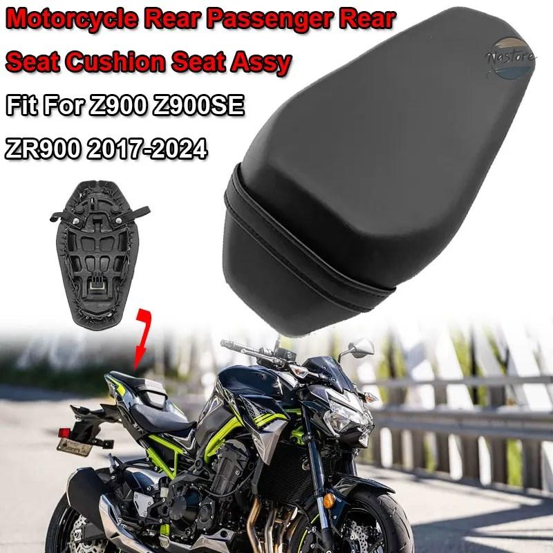 並行輸入品 バイク リア カワサキ z900 zr900 z900se 2017-2024 ブラック シートクッション 圧力緩和 部品 カスタムパーツ アクセサリーの画像