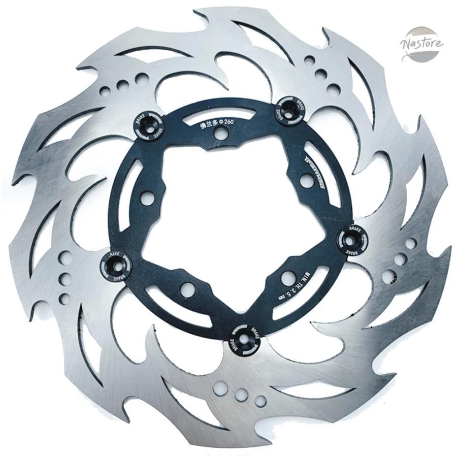 並行輸入品 ヤマハ ブレーキ 汎用RPM82MMキャリパー3穴70MMディスクディスクローターセット4ピストンラジアルマウントエアロックスナイトロBWS_1