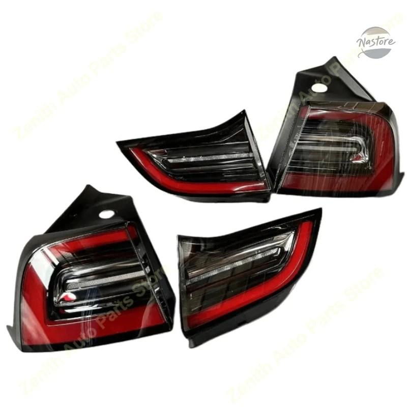 並行輸入品 リア 1077401 1077398 テスラ モデル3 テールライト ウィンカー リバース オートテールライトアセンブリ 2017-2020_2