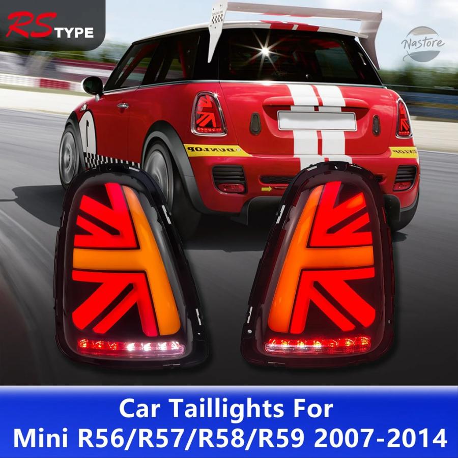 並行輸入品 BMW リア MINI COOPER R56 R57 R58 R59 LEDテールライト ライト 2007-2014年式 オートテールランプアセンブリ_1