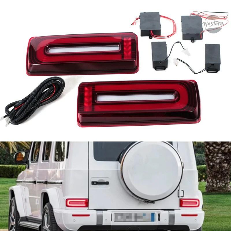 並行輸入品 ブレーキ メルセデス W463 Gクラス G500 G550 G55 G63 AMG 1999-2018 LED ウィンカーライト テールライト_1