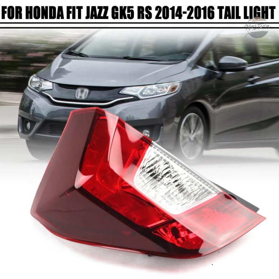 並行輸入品 リア ブレーキ 左/右側テールランプ ホンダ FIT JAZZ GK5 RS 2014 2015 2016 テールライトランプ付きの画像