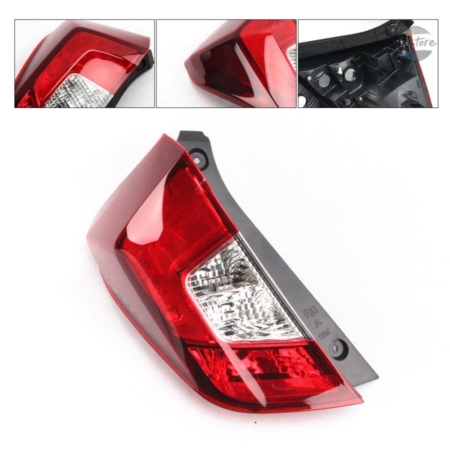 並行輸入品 リア ブレーキ 左/右側テールランプ ホンダ FIT JAZZ GK5 RS 2014 2015 2016 テールライトランプ付きの画像