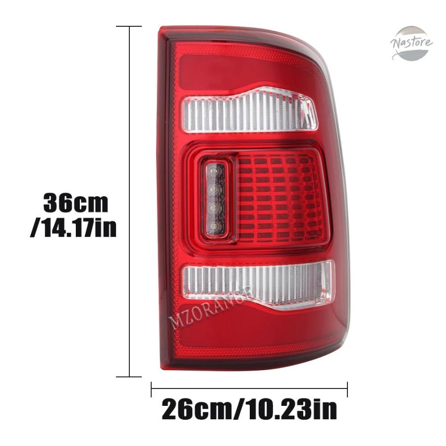 並行輸入品 リア ブレーキ ダッジ ラム 1500 2500 3500 2009-2018 LEDテールライト ライト ストップ ウィンカー フォグランプ_5