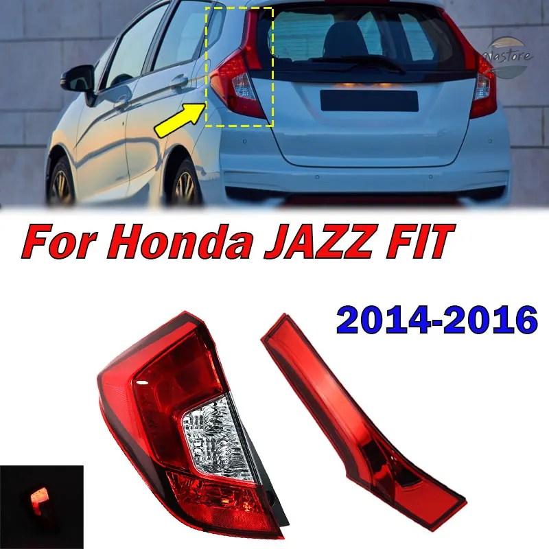 並行輸入品 ホンダ リア ホンダ JAZZ FIT ハッチバック 2014 2015 2016 テールランプ テールライト オートウィンカーの画像