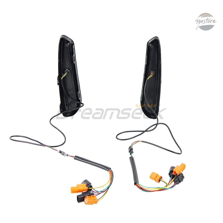 並行輸入品 ホンダ リア ブレーキ ホンダ シビック タイプ R FL5 2023+ LED バンパー テールライト ドライビングランプ シーケンシャルの画像