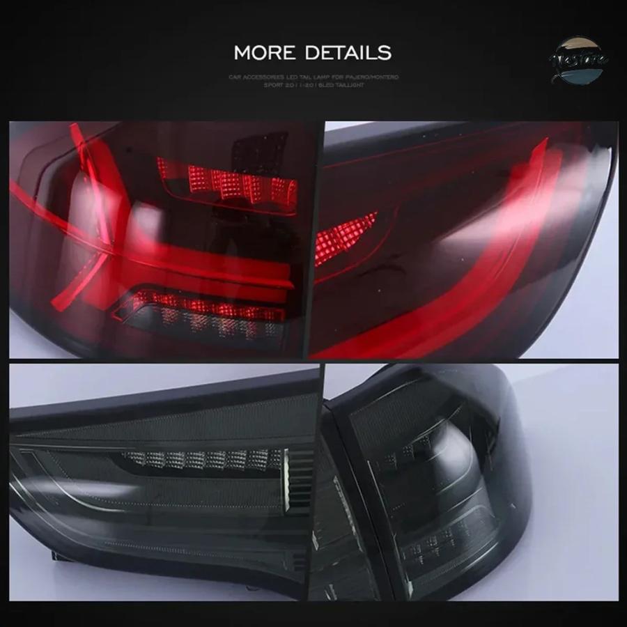 並行輸入品 三菱 パジェロスポーツ LEDテールライト2011年以降DRL自動車アクセサリー