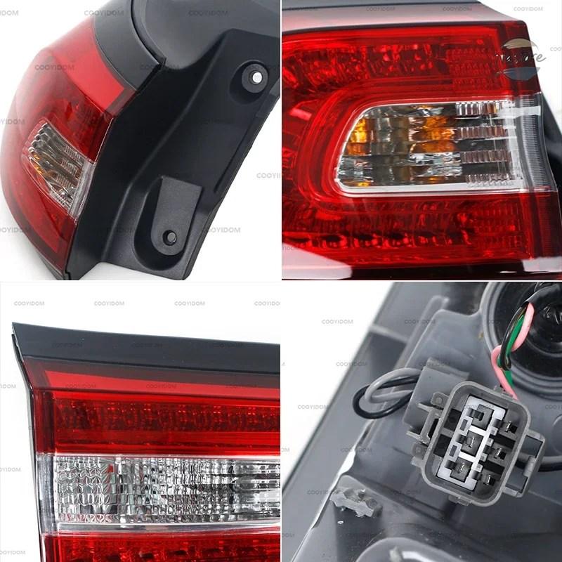 並行輸入品 リア ブレーキ LEDテールライト ジープ チェロキー 2014-2018 テールライト ランプ フォグランプ 68102906AFの画像