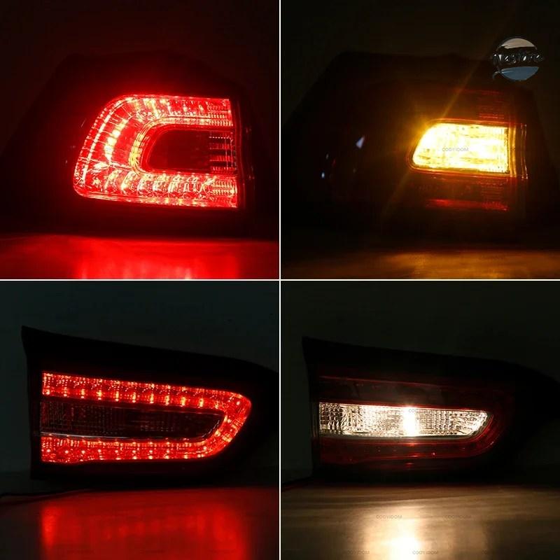 並行輸入品 リア ブレーキ LEDテールライト ジープ チェロキー 2014-2018 テールライト ランプ フォグランプ 68102906AFの画像