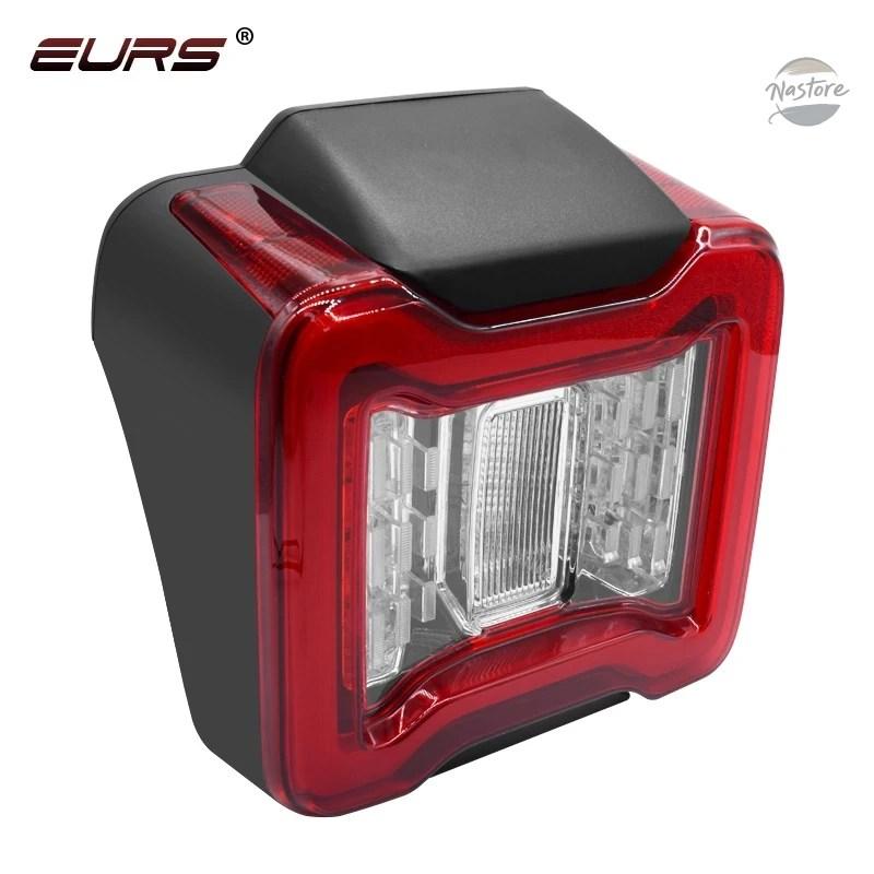 並行輸入品 リア ブレーキ EURS 2PCS WRANGLER JK 2007-2017 LEDテールライト デイタイムランニングライト_2