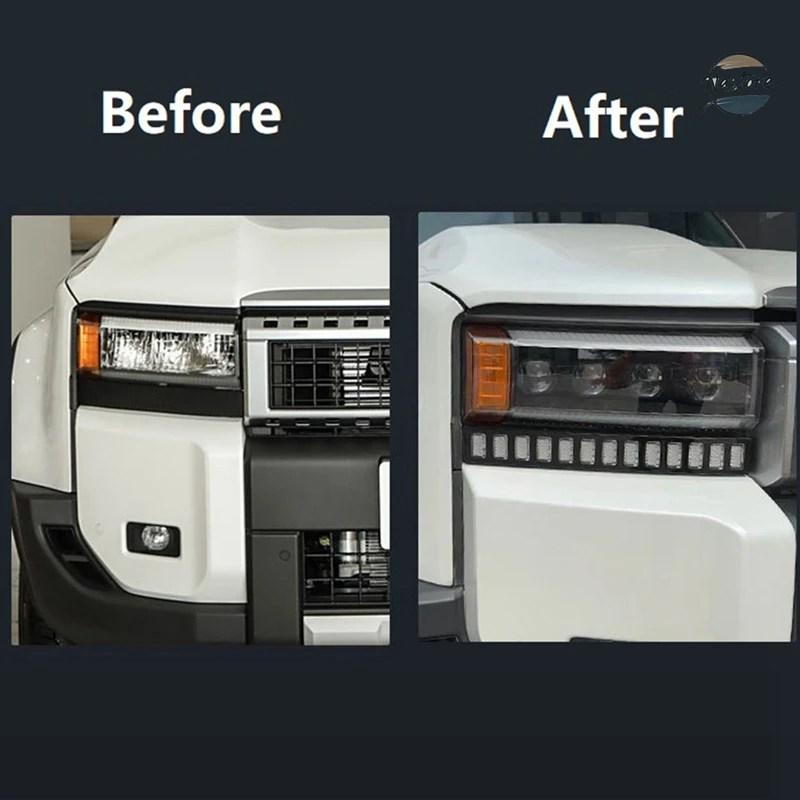 並行輸入品 トヨタ トヨタ トヨタ プラド LC250 ランドクルーザー 250 LED デイタイムランニングライト カーアクセサリー_1