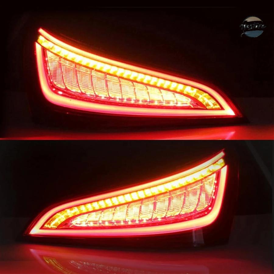 並行輸入品 アウディ リア ブレーキ アウディ AUDI Q5 2013-17 LEDテールライト シグナルランプ_5