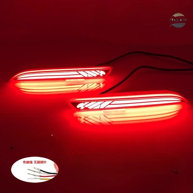 並行輸入品 ホンダ リア ブレーキ ホンダ ジェイド 2017-20 カーアクセサリー LED バンパーライト ライト フォグランプの画像