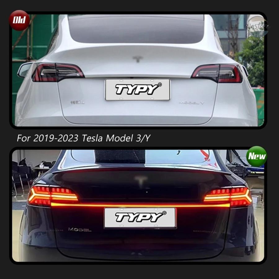 並行輸入品 TYPY テスラ モデル3 テールライト MODELY 2019-2023 LED