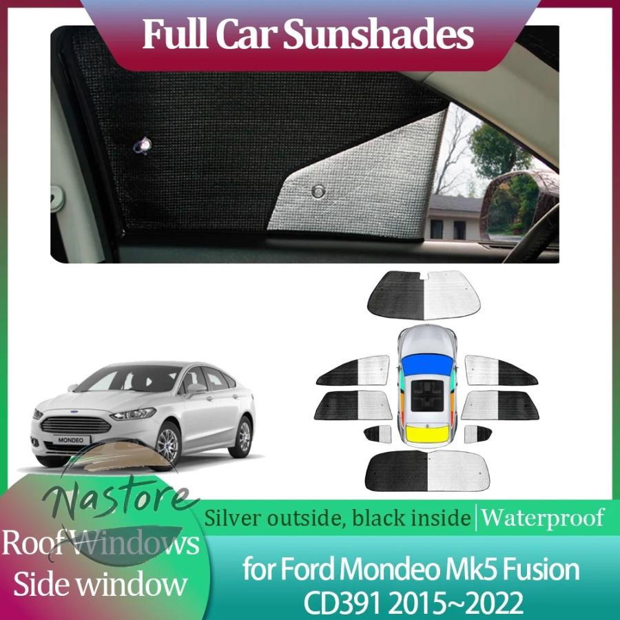 並行輸入品 カバー フロント フォード FORD モンデオ MK5 フュージョン CD391 2015~2022 カーサンシェード サイドガラスカーテンの画像