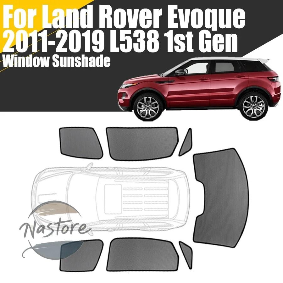 並行輸入品 フロント カスタム ランドローバー レンジローバー イヴォーク L538 2011-2019 マグネット式カーウィンドウサンシェード カーテンメッシュの画像
