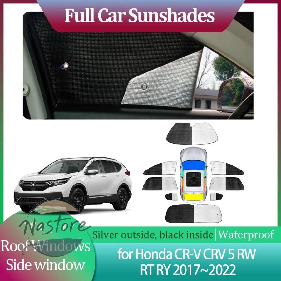 並行輸入品 ホンダ カバー フロント ホンダ CR-V CRV 5 RW RT RY 2017~2022 サンシェード サイド ガラス カーテンの画像