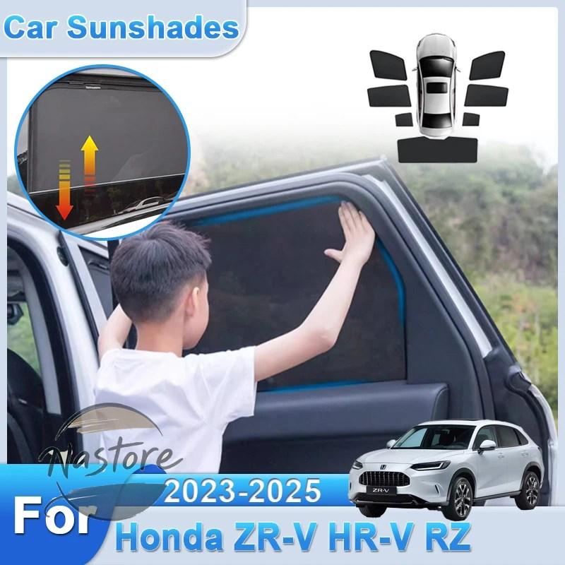 並行輸入品 ホンダ ホンダ ZR-V ZRV ZR V HR-V RZ 2023 2024 2025 マグネット式メッシュシェード サンスクリーン 紫外線防止の画像