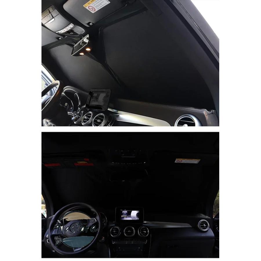 並行輸入品 フロント カスタム キャデラック CT5 2019 - 2023 1ST GEN カーテンメッシュガラス マグネット式カーウィンドウサンシェード_5