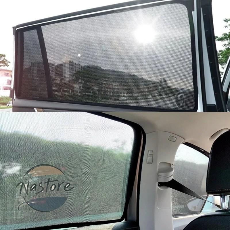 並行輸入品 VOLVO XC90 B5 B6 2020~2025 2021 2022 2024 メッシュサンシェード マグネット式ウィンドウサンバイザーカーテンの画像