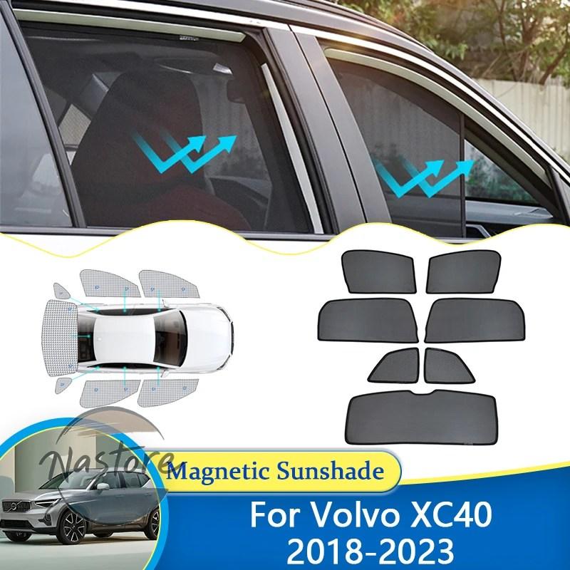 並行輸入品 フロント リア VOLVO XC40 2018-23 マグネット式サンシェード サイドの画像