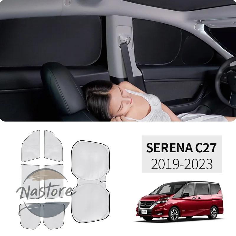 並行輸入品 日産 フロント セレナ C27 サンシェード傘 サンシェード