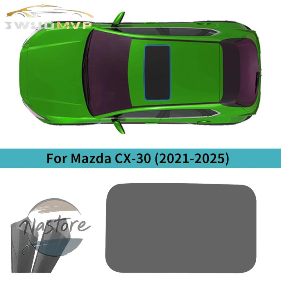 並行輸入品 マツダ マツダ マツダ CX30 CX-30 2021-24 2025 TPU アイスアーマー プレカット サンルーフ_1