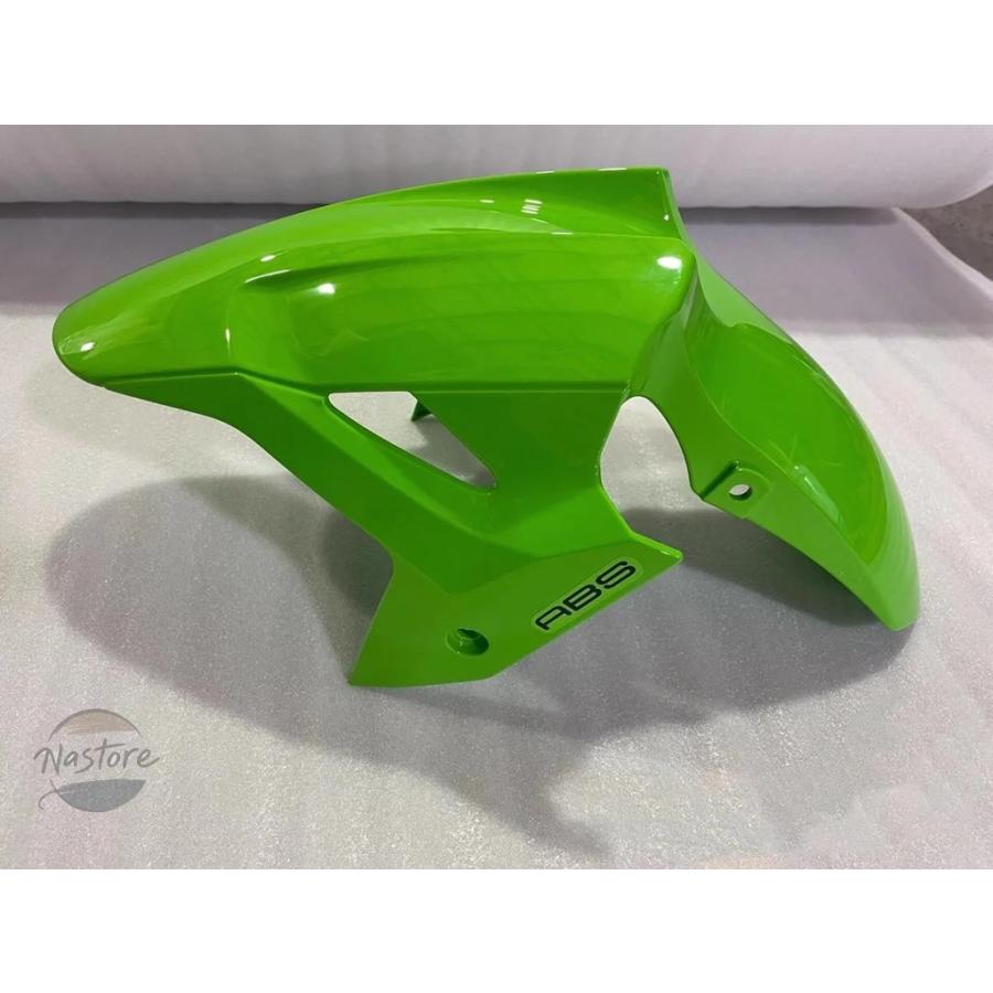 並行輸入品 フロント ホイール ガード カワサキ NINJIA Z400 18-22年前 マッド マッドガードタイル ウォーターデフレクター_5