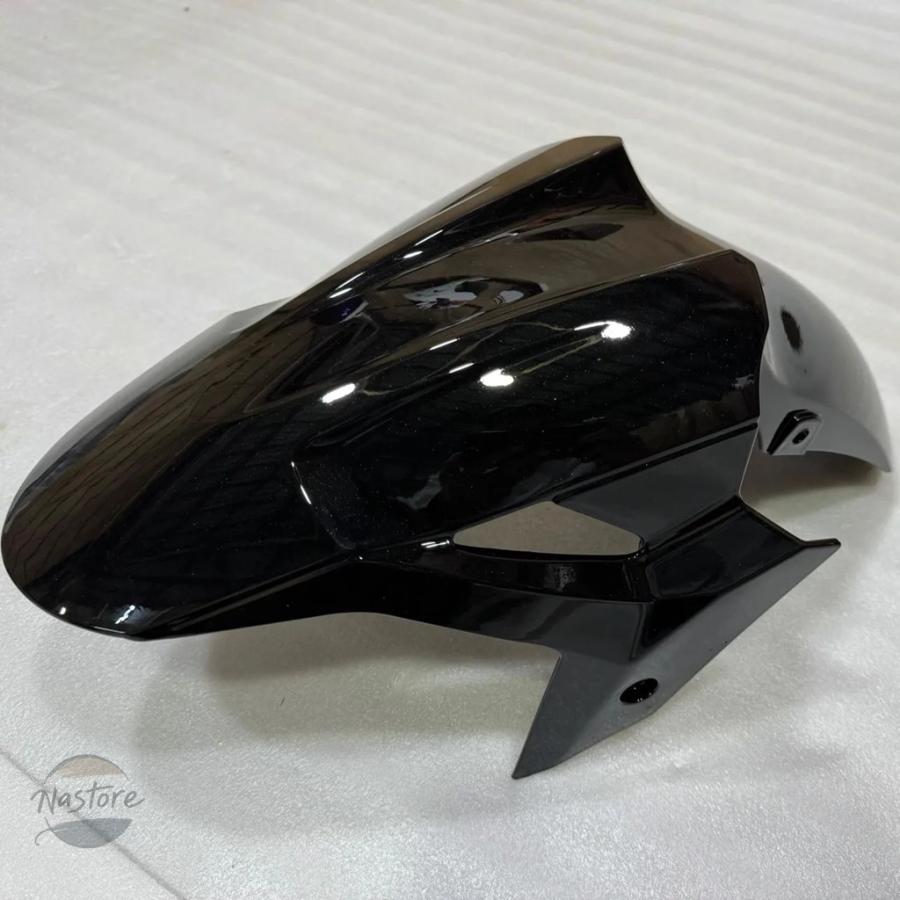 並行輸入品 フロント ホイール ガード カワサキ NINJIA Z400 18-22年前 マッド マッドガードタイル ウォーターデフレクター_7