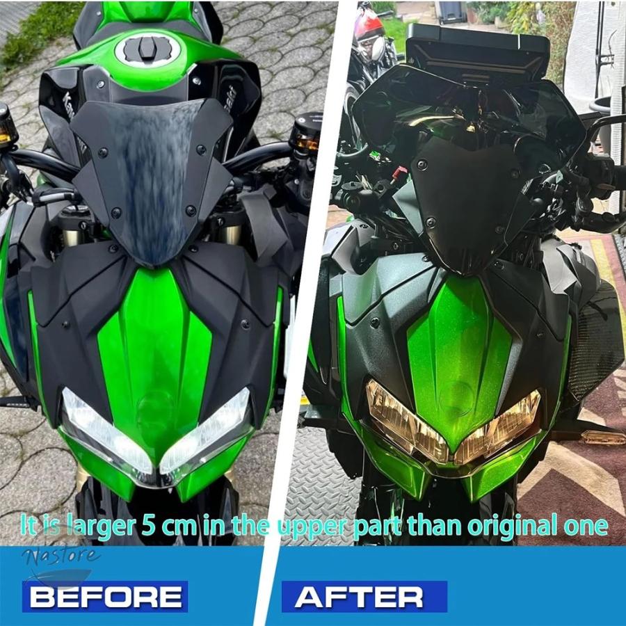 並行輸入品 カワサキ Z H2 ZH2 SE 2020-24 ウィンドスクリーン