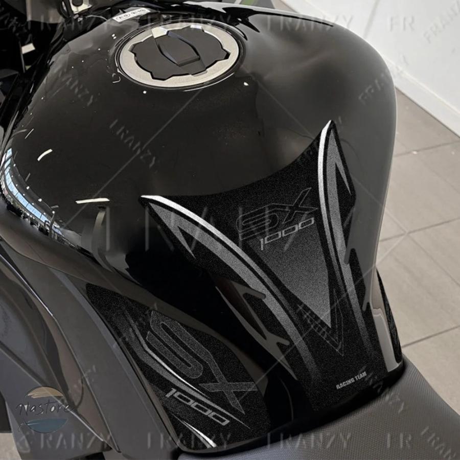 並行輸入品 バイク カスタムパーツ 3m 燃料タンクパッドステッカー プロテクター 滑り止め デカール アクセサリー ニンジャ 1000sx sx 部品 カスタムパーツ_6
