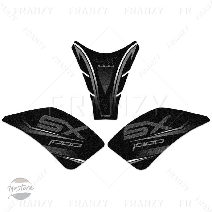 並行輸入品 バイク カスタムパーツ 3m 燃料タンクパッドステッカー プロテクター 滑り止め デカール アクセサリー ニンジャ 1000sx sx 部品 カスタムパーツ_10