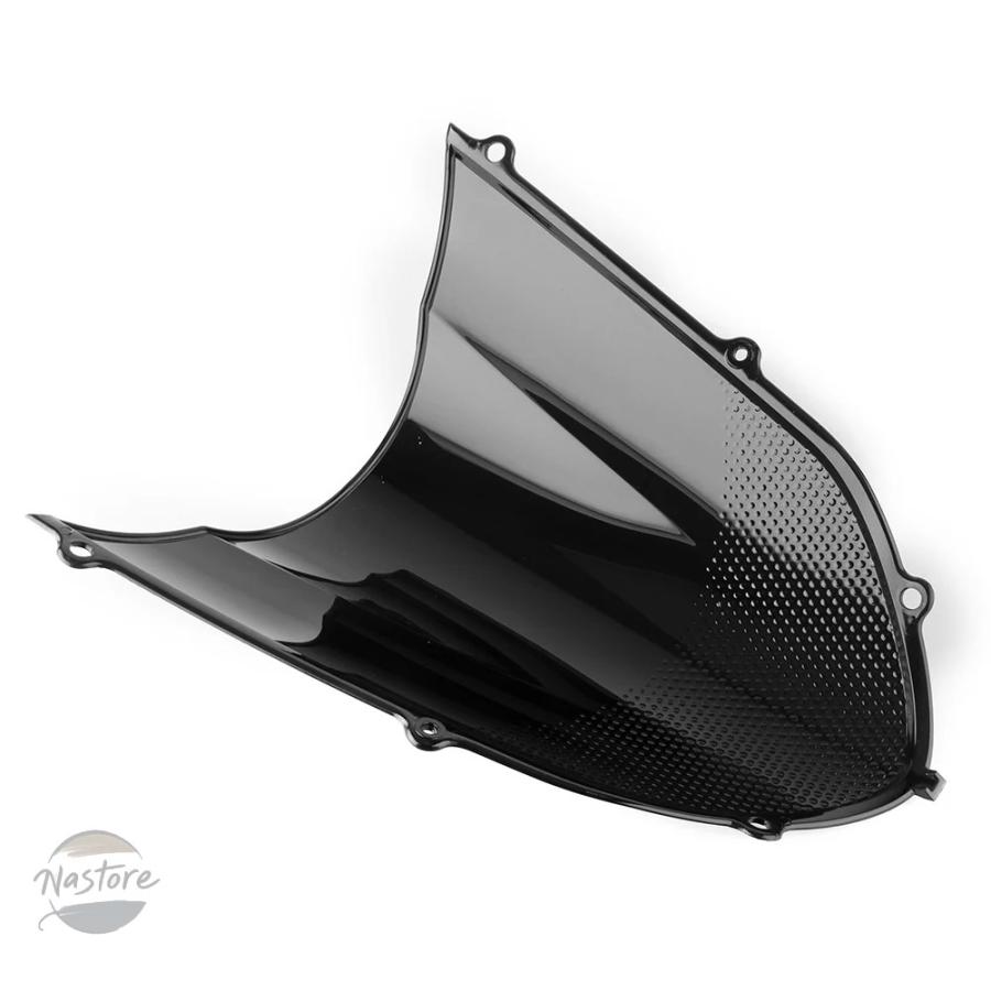 並行輸入品 バイク 風防 ダブルバブル スクリーン カワサキ zx-10r 2004 2005 04 05 absプラスチック 部品 カスタムパーツ アクセサリーの画像